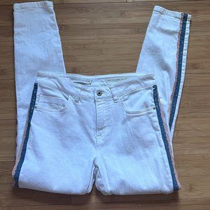 Pilcro and the Letterpress by Anthropologie High rise skinny jeans, size 28
